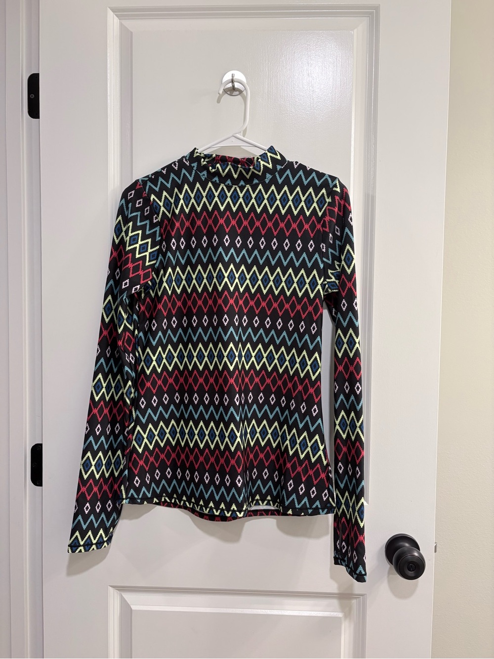 DSG Mock Neck layering long sleeve shirt size large